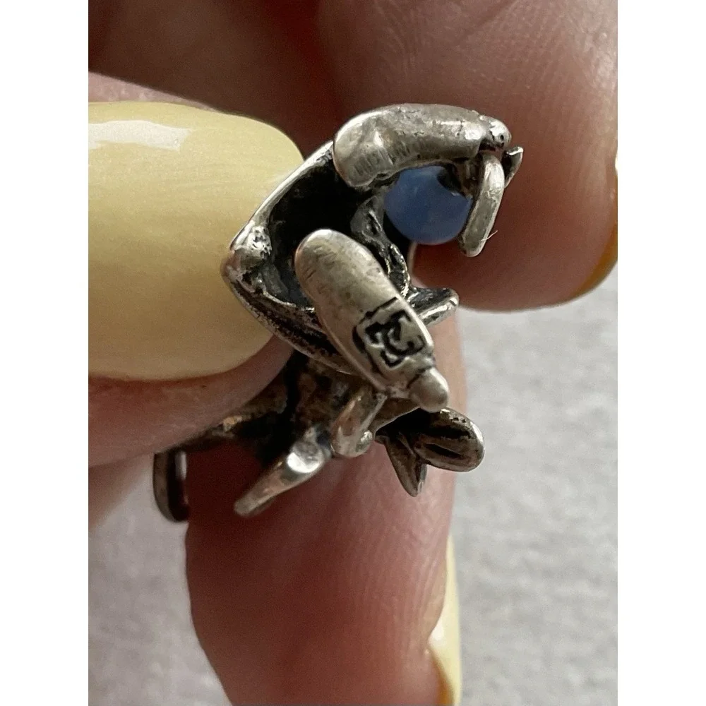 vintage 1990s sterling silver Disney charm LTD Edition Mouse From Cinderella